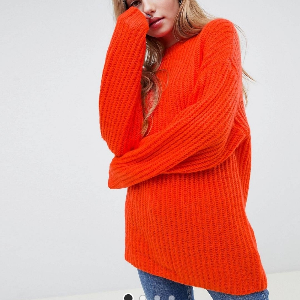 ASOS Cozy Red Sweater